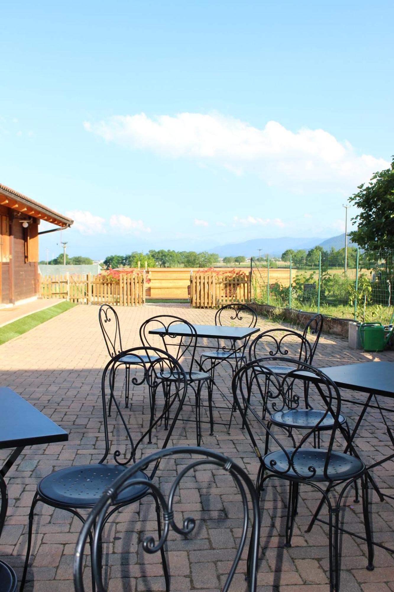 Locanda Dl'Angel Villar San Costanzo Экстерьер фото